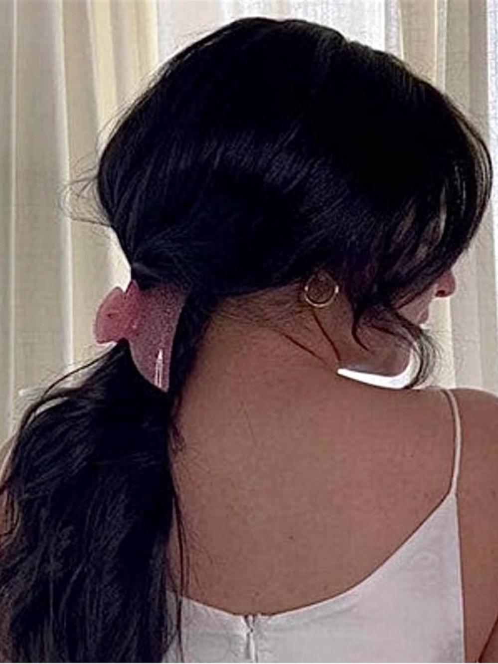 Insert Name Here Hair Pink Glitter Jelly Claw Clip - Non-Slip Extra Durable Clip - Picture 14 of 15